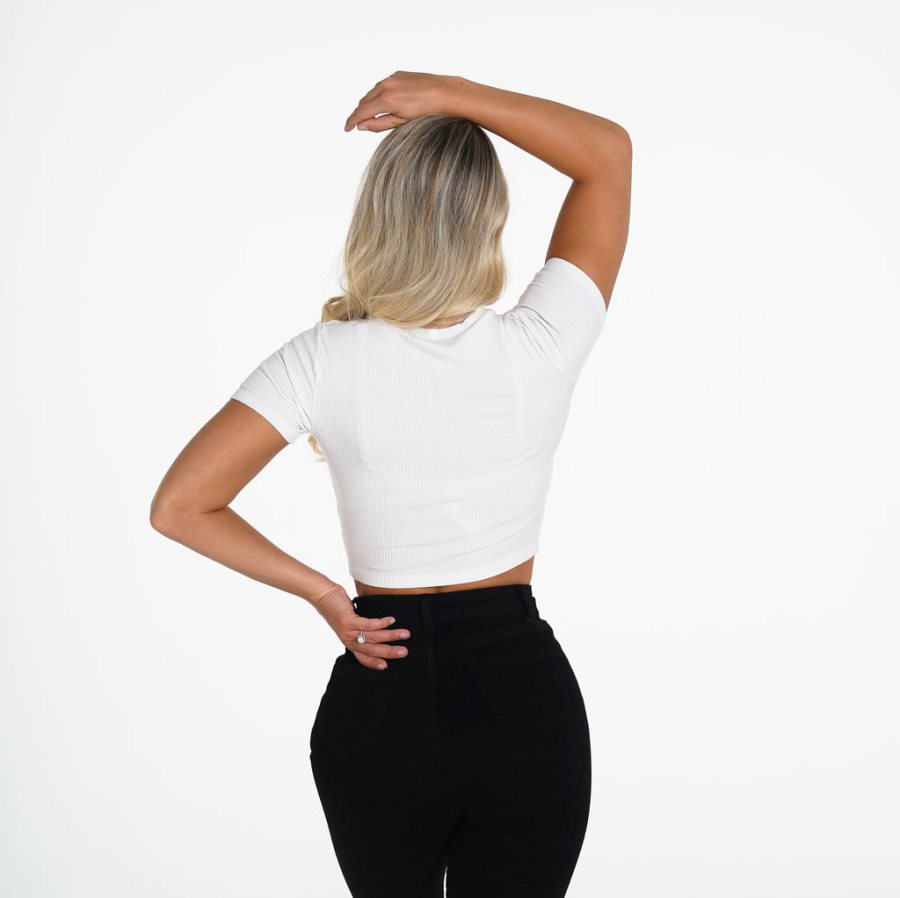 Camiseta NVGTN Back To Basics Mujer Blancas | z2HUDhbH