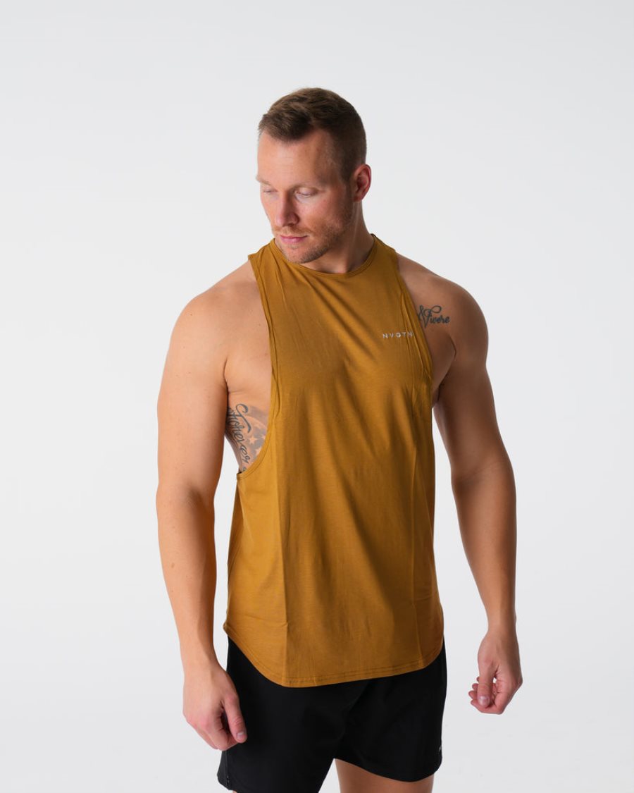 Camiseta Tirantes NVGTN Pulse Edge Hombre Naranjas | 0oHfOlTJ