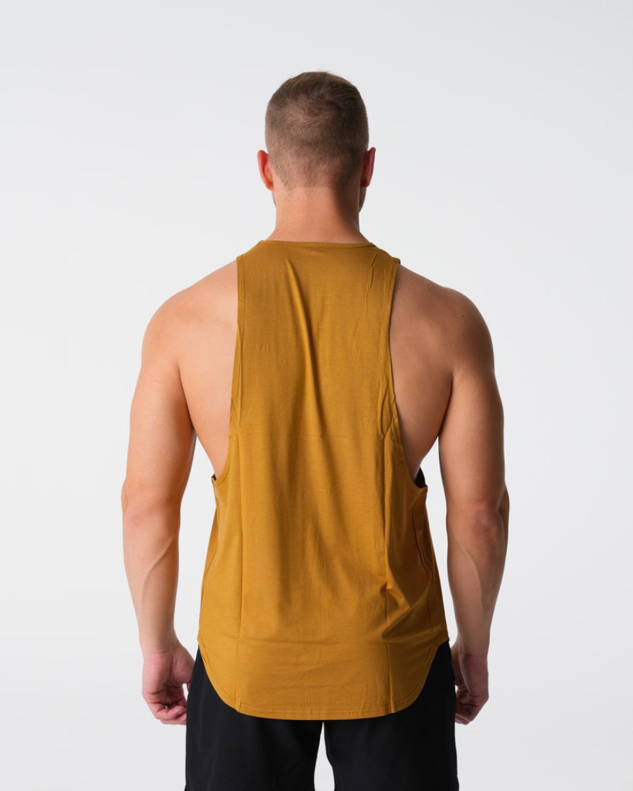 Camiseta Tirantes NVGTN Pulse Edge Hombre Naranjas | 0oHfOlTJ