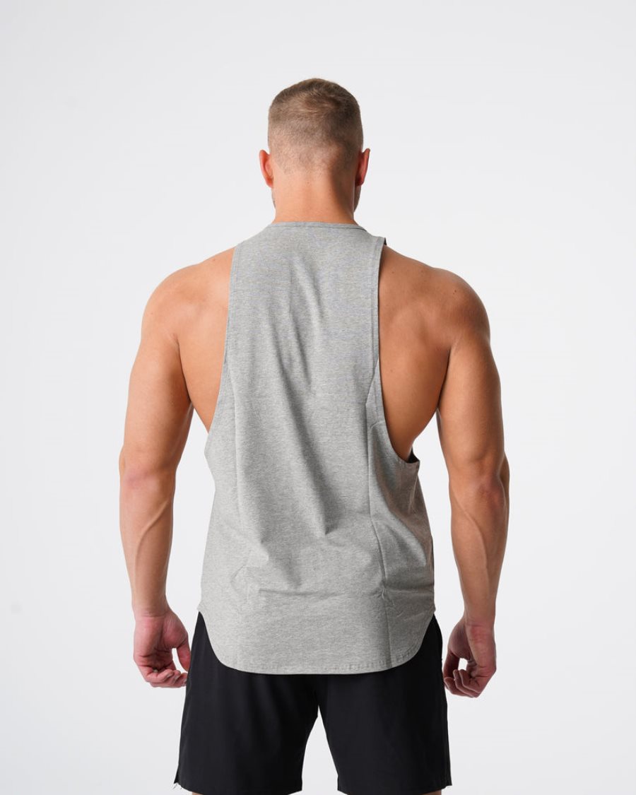 Camiseta Tirantes NVGTN Pulse Edge Hombre Gris | 8D7iKoi0