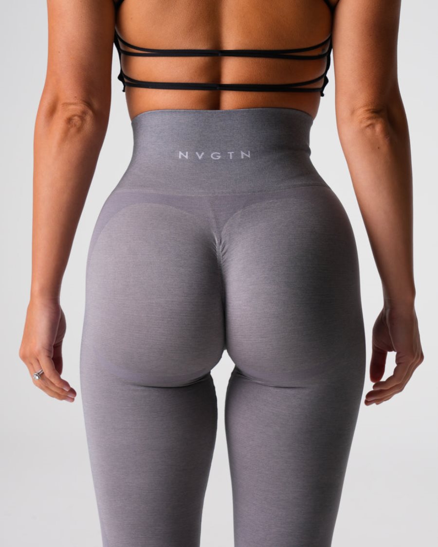 Leggins NVGTN Contour 2.0 Seamless Mujer Gris | pxofNiZV