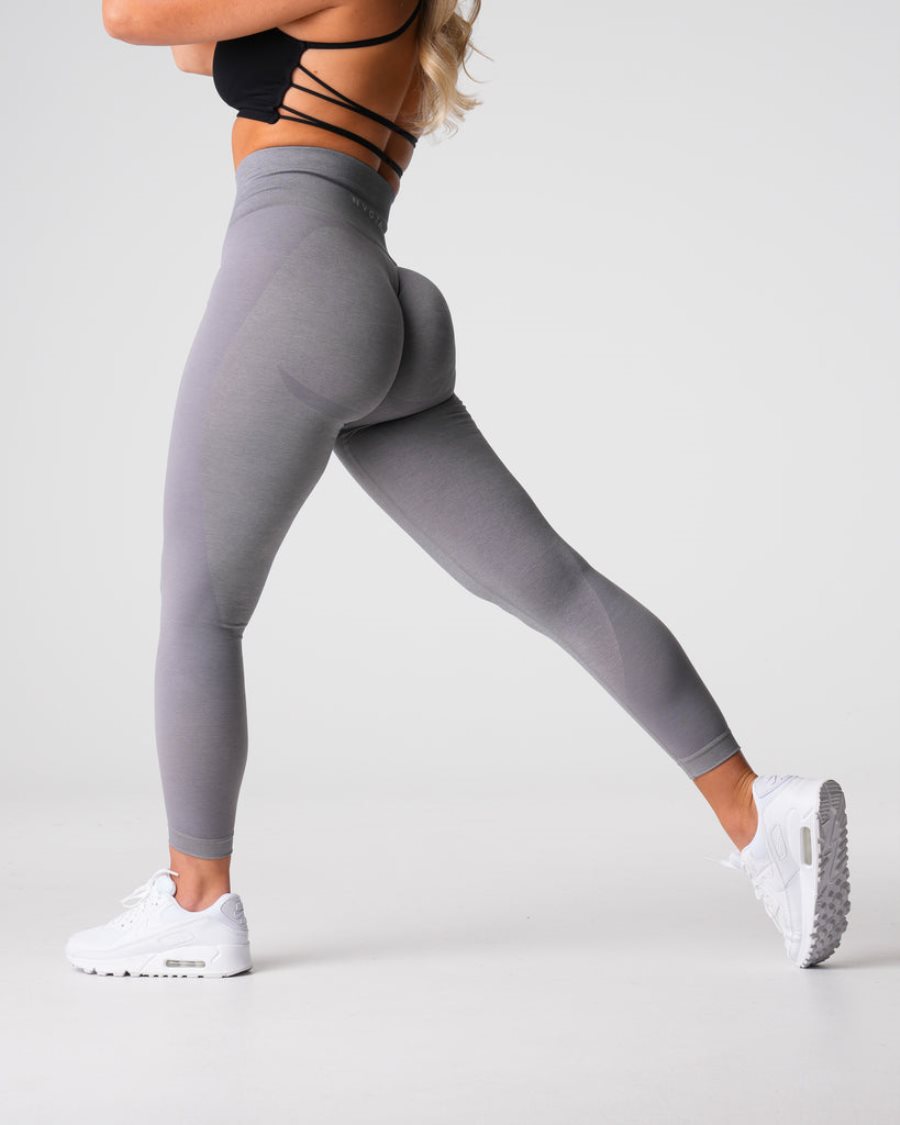 Leggins NVGTN Contour 2.0 Seamless Mujer Gris | pxofNiZV