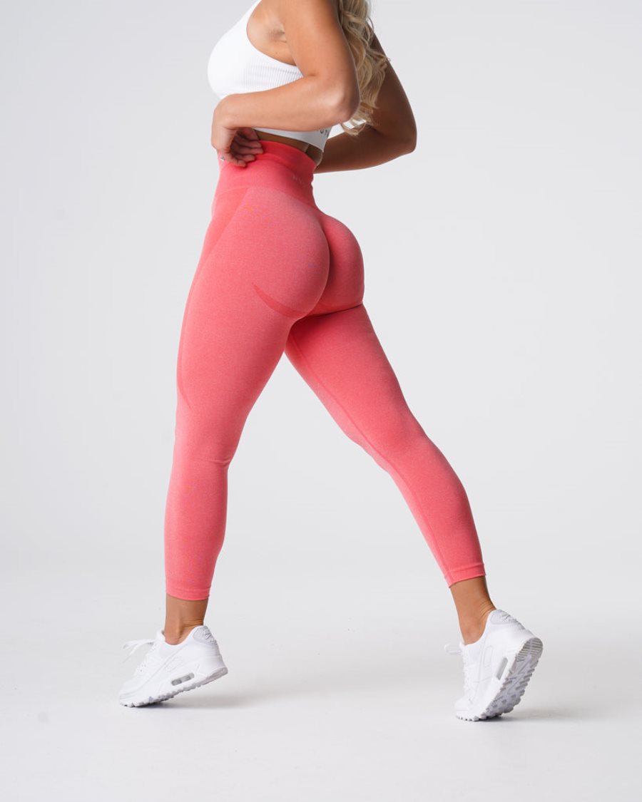 Leggins NVGTN Contour Seamless Mujer Coral | 8lv7utyu