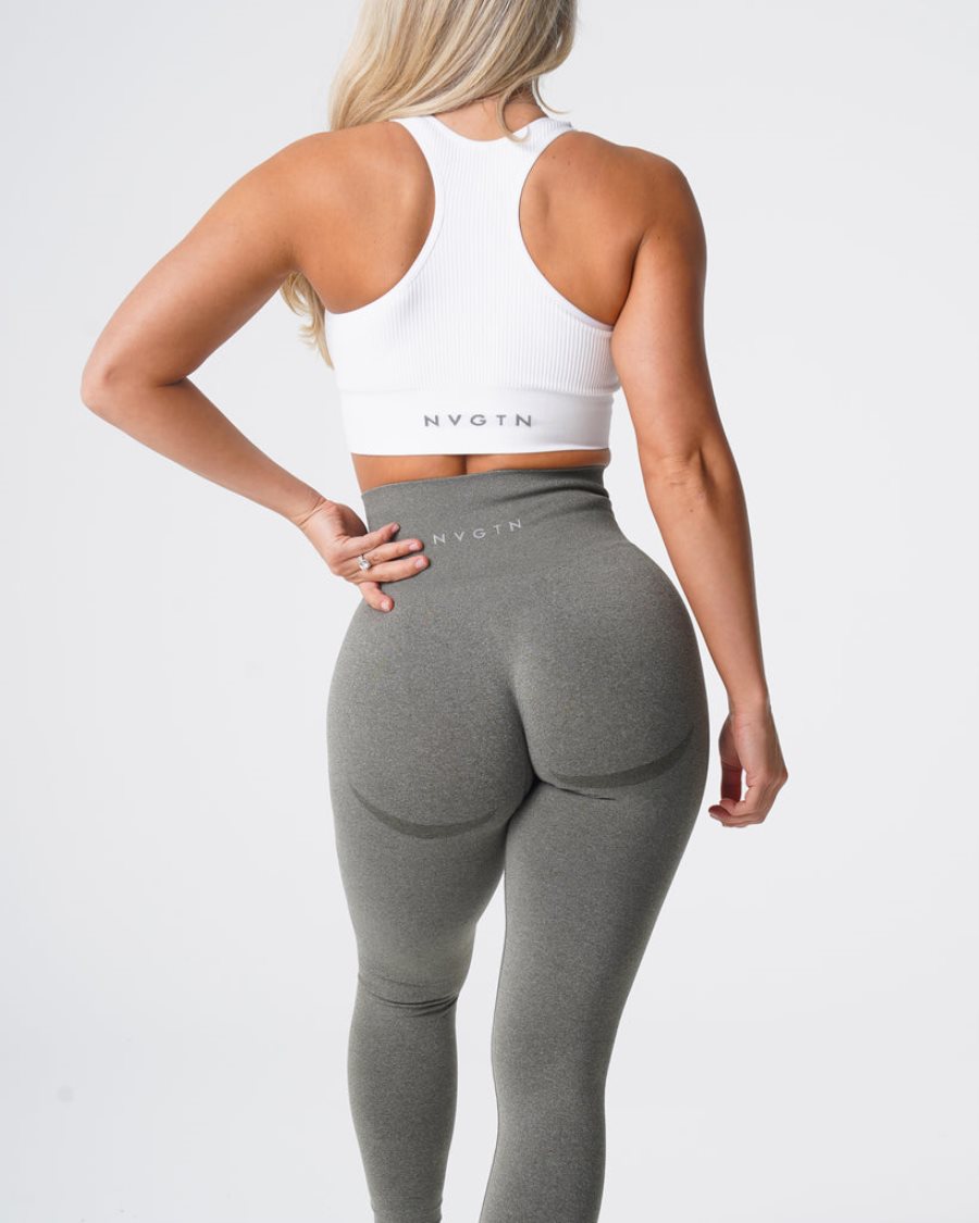 Leggins NVGTN Contour Seamless Mujer Kaki Verde | lpZOci3D