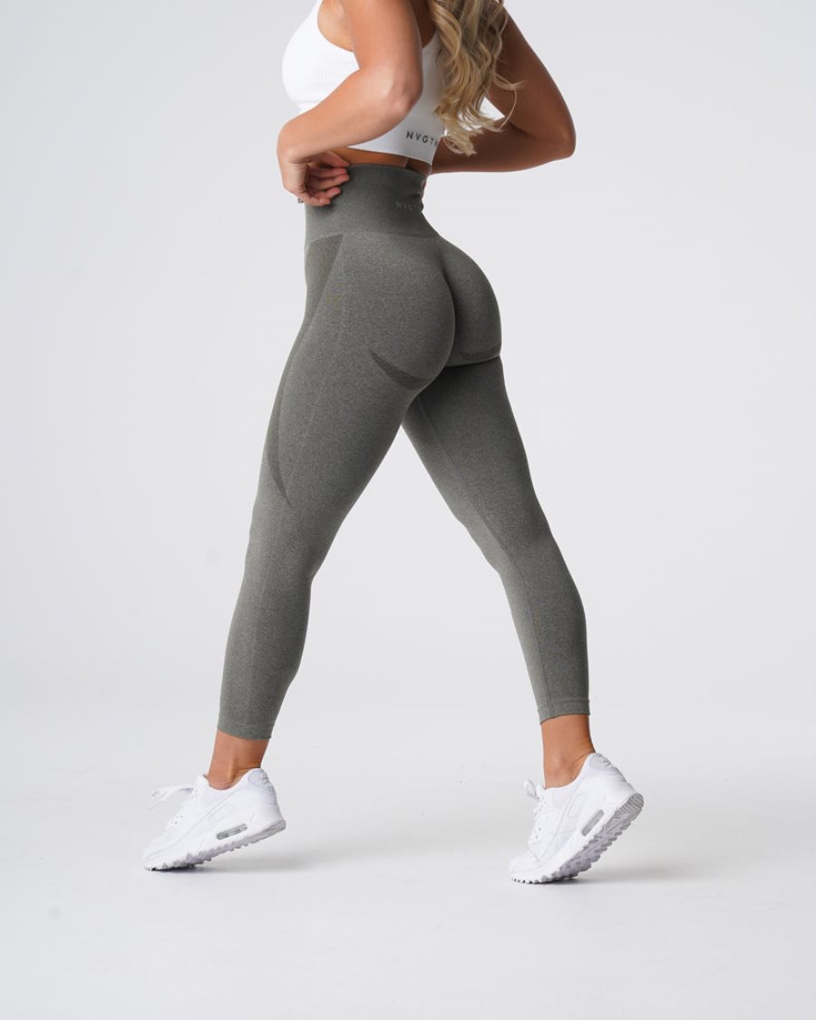 Leggins NVGTN Contour Seamless Mujer Kaki Verde | lpZOci3D