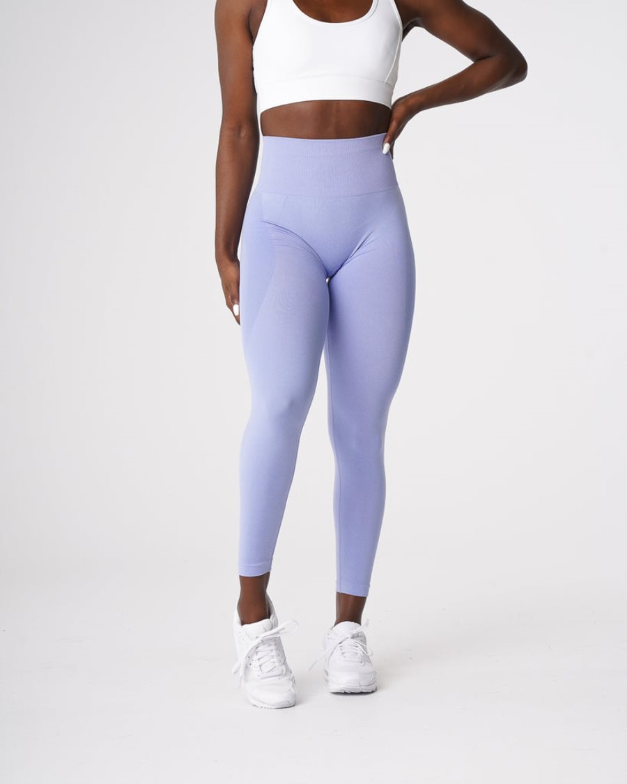 Leggins NVGTN Contour Seamless Mujer Moradas Claro | cpZ6REBI