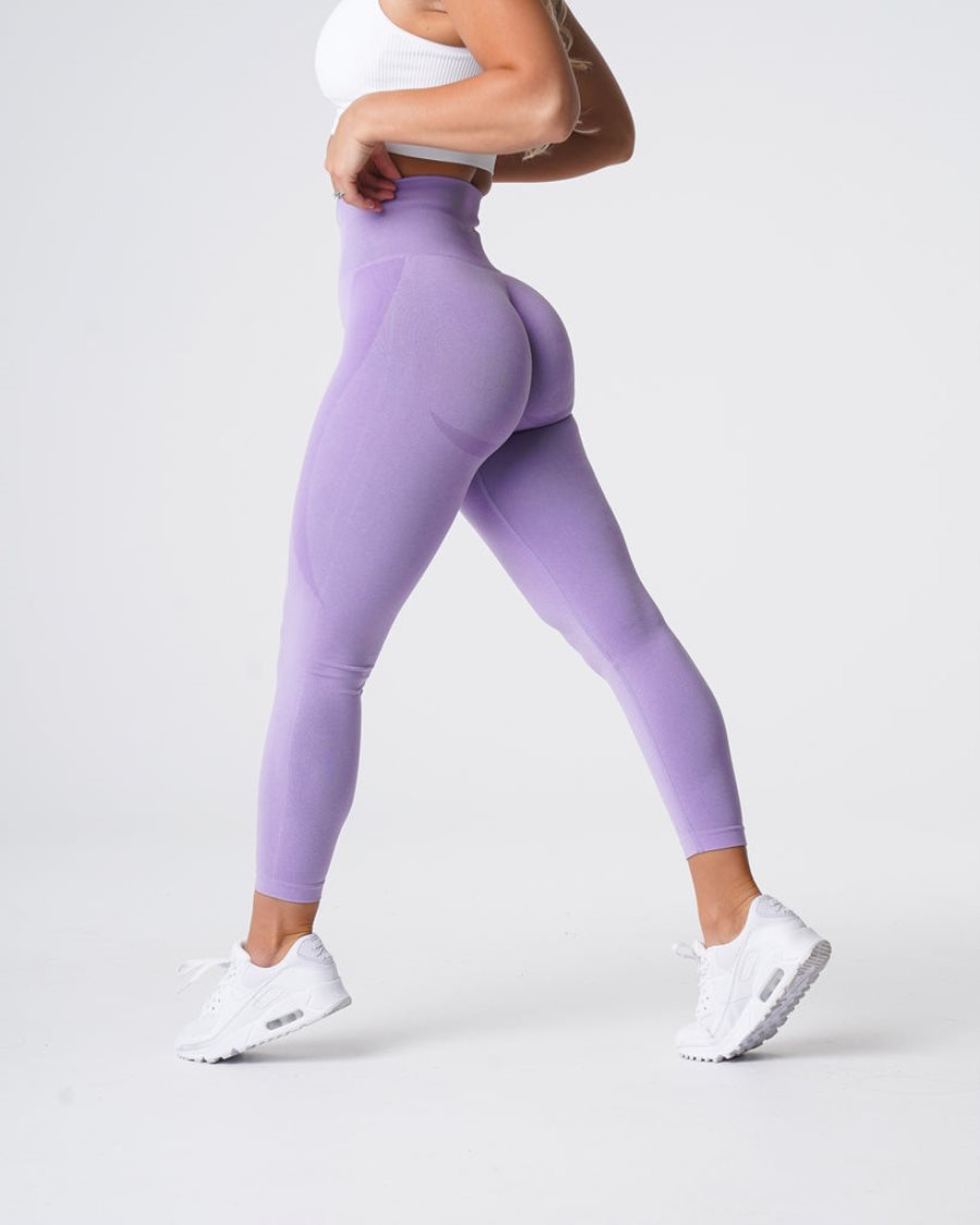 Leggins NVGTN Contour Seamless Mujer Moradas | ns6LfOfl