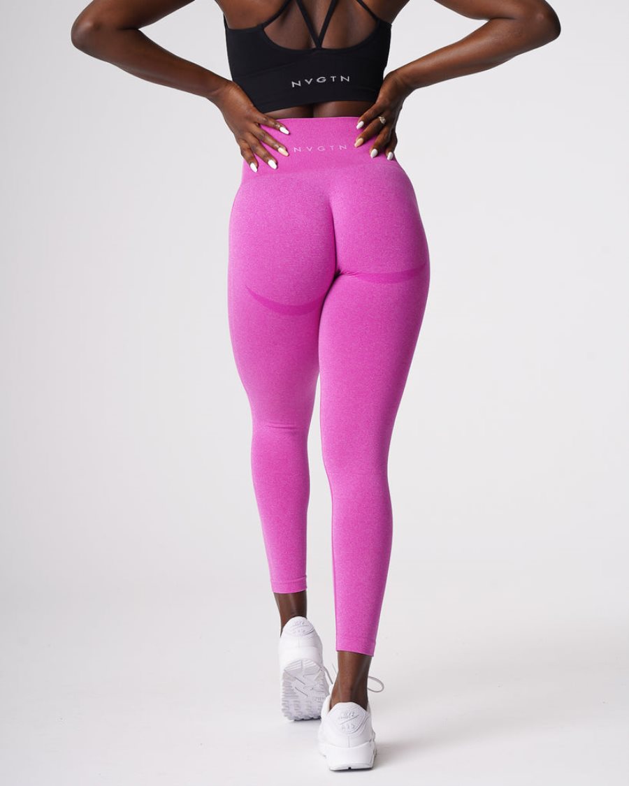 Leggins NVGTN Contour Seamless Mujer Rosas | 1aVcs6Kr