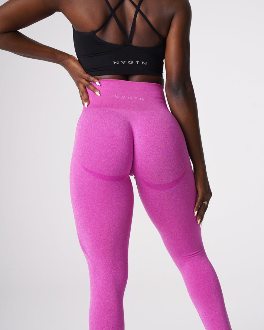 Leggins NVGTN Contour Seamless Mujer Rosas | 1aVcs6Kr