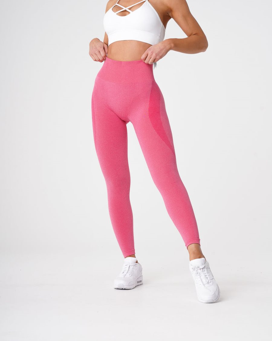 Leggins NVGTN Contour Seamless Mujer Rosas | 6PGpkcrD