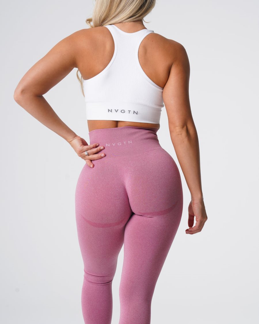 Leggins NVGTN Contour Seamless Mujer Rosas | A9nONq7g