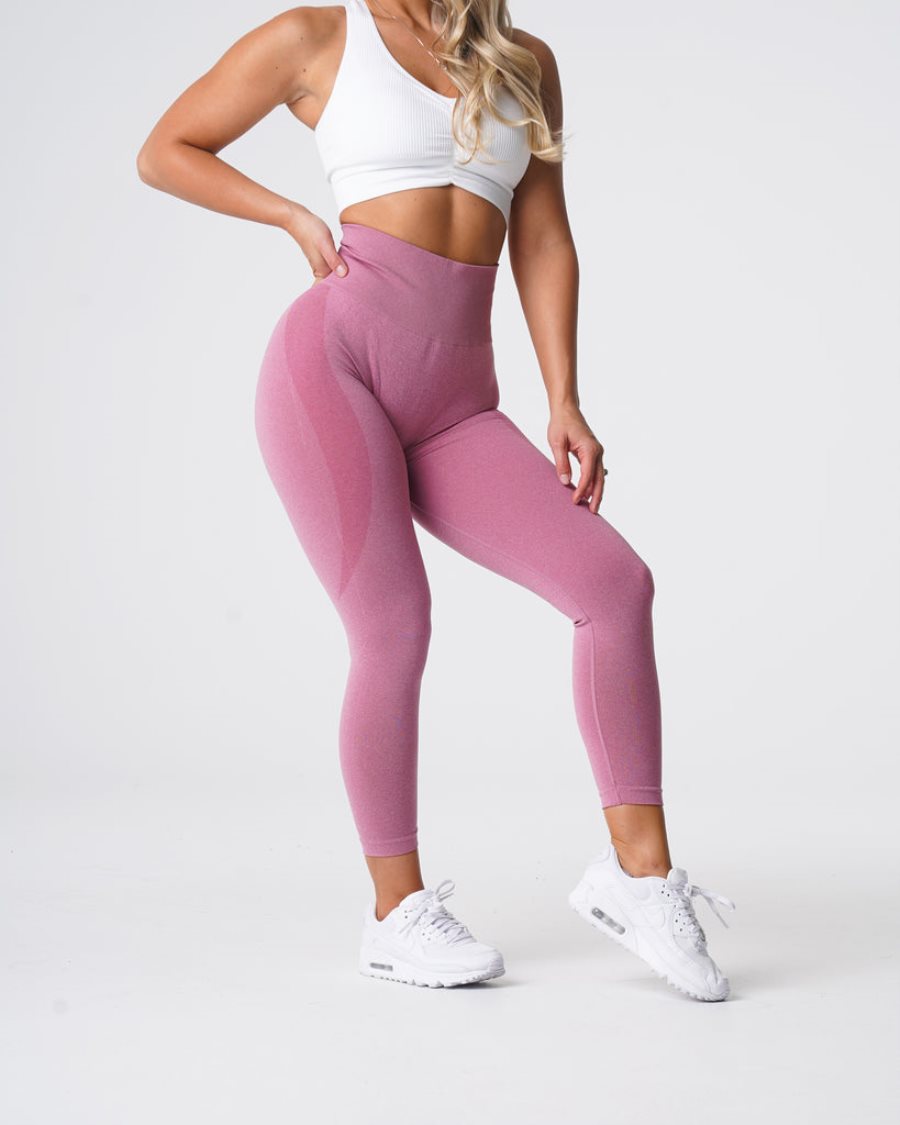 Leggins NVGTN Contour Seamless Mujer Rosas | A9nONq7g