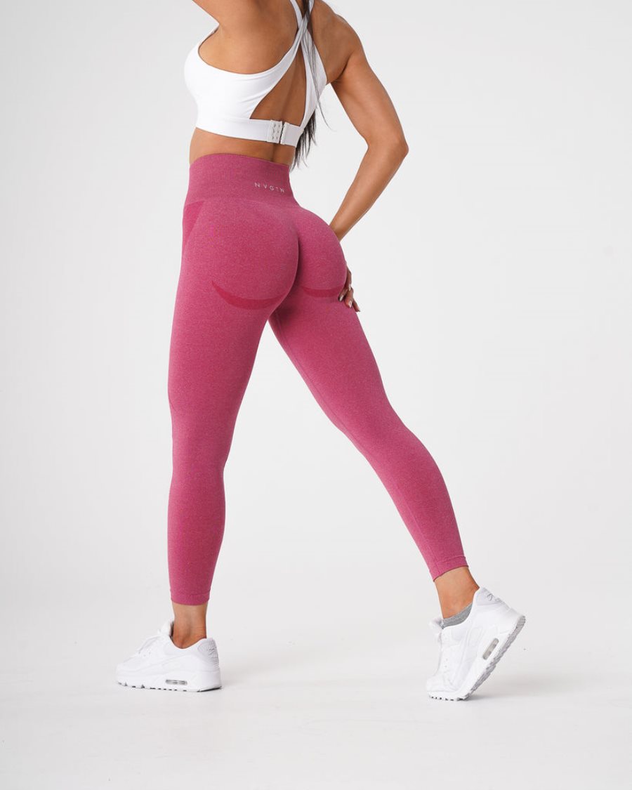 Leggins NVGTN Contour Seamless Mujer Rosas | x3rmVlCJ