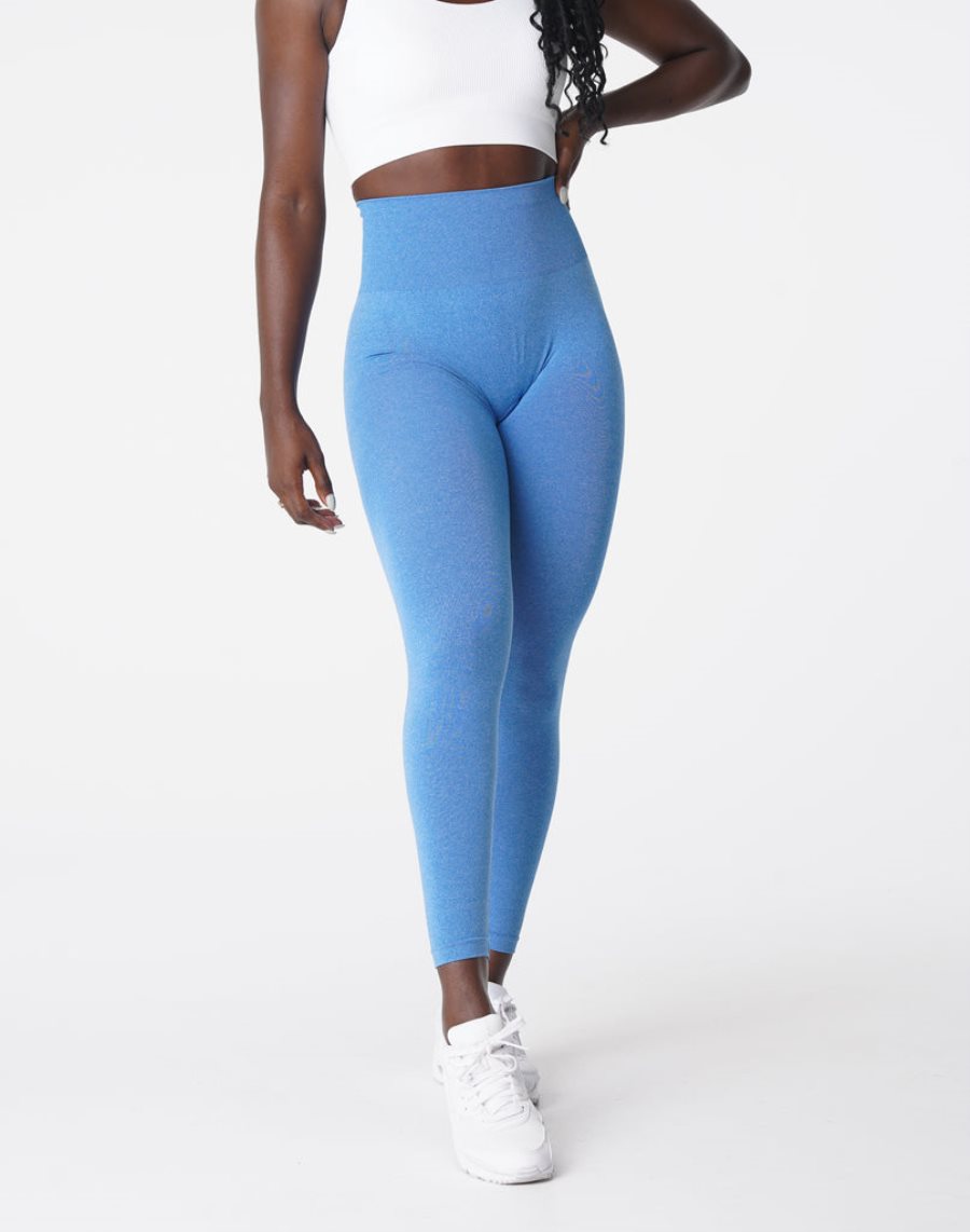 Leggins NVGTN Curve Seamless Mujer Azules | rKyq6mWl