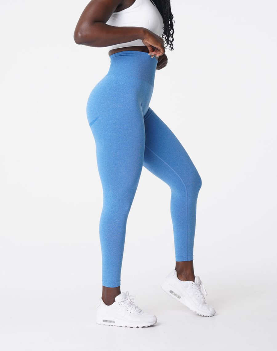 Leggins NVGTN Curve Seamless Mujer Azules | rKyq6mWl