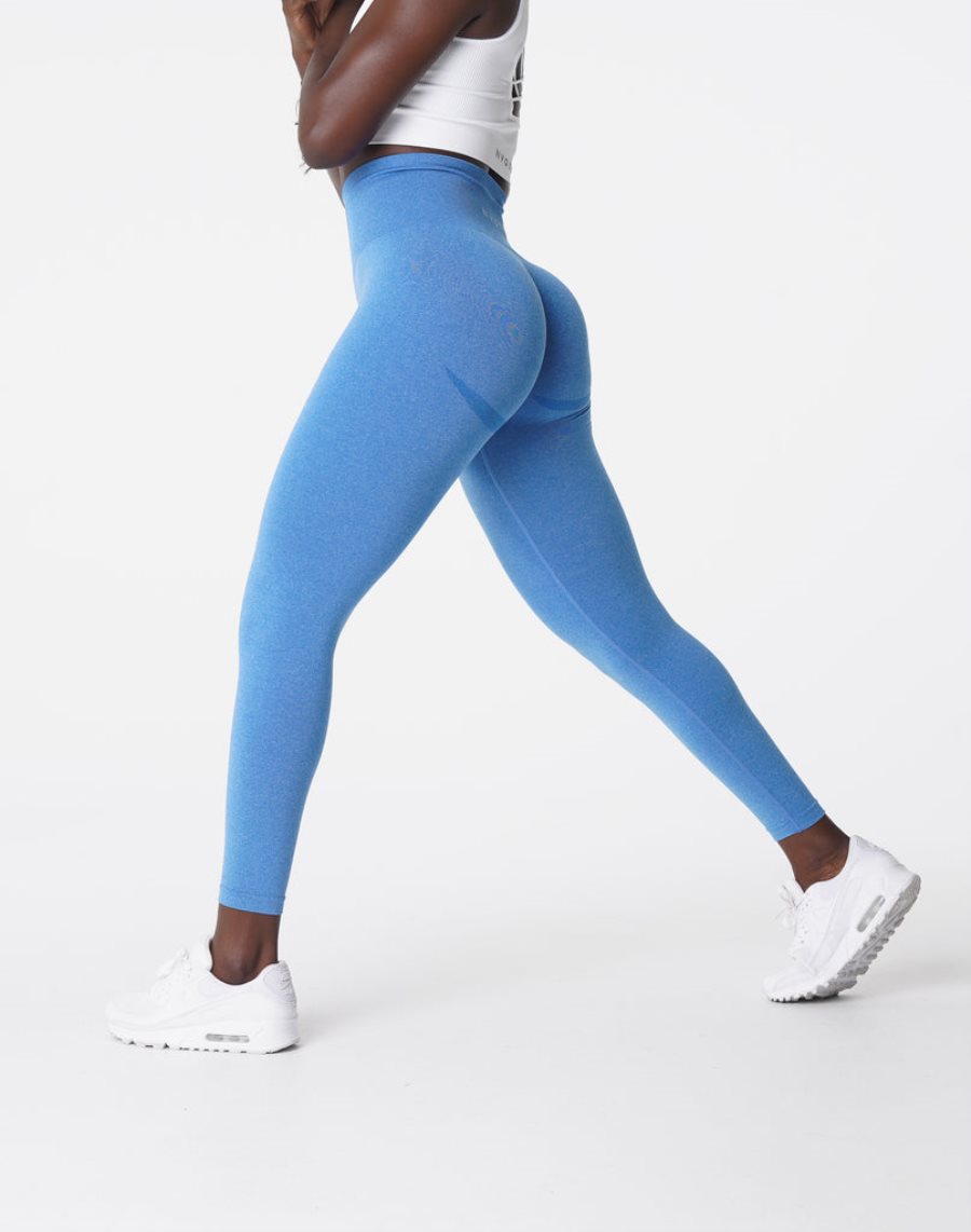 Leggins NVGTN Curve Seamless Mujer Azules | rKyq6mWl