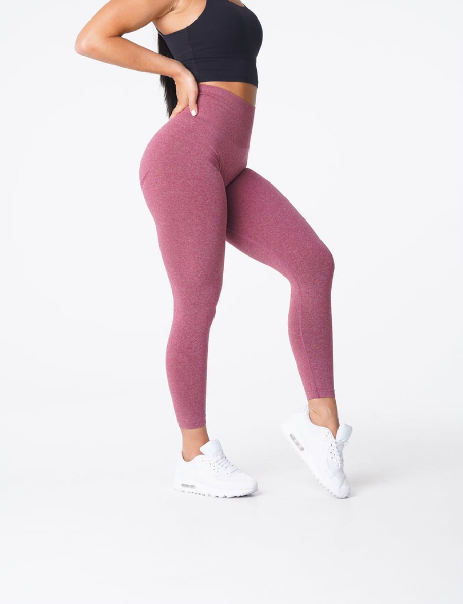 Leggins NVGTN Curve Seamless Mujer Moradas Rojas | 0vwNdcY8