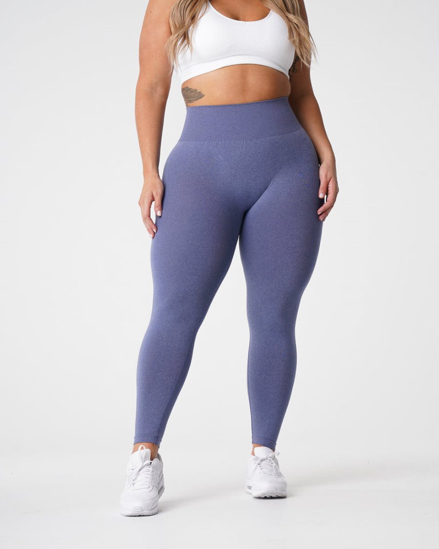 Leggins NVGTN Curve Seamless Mujer Moradas | eW3Z9Ici