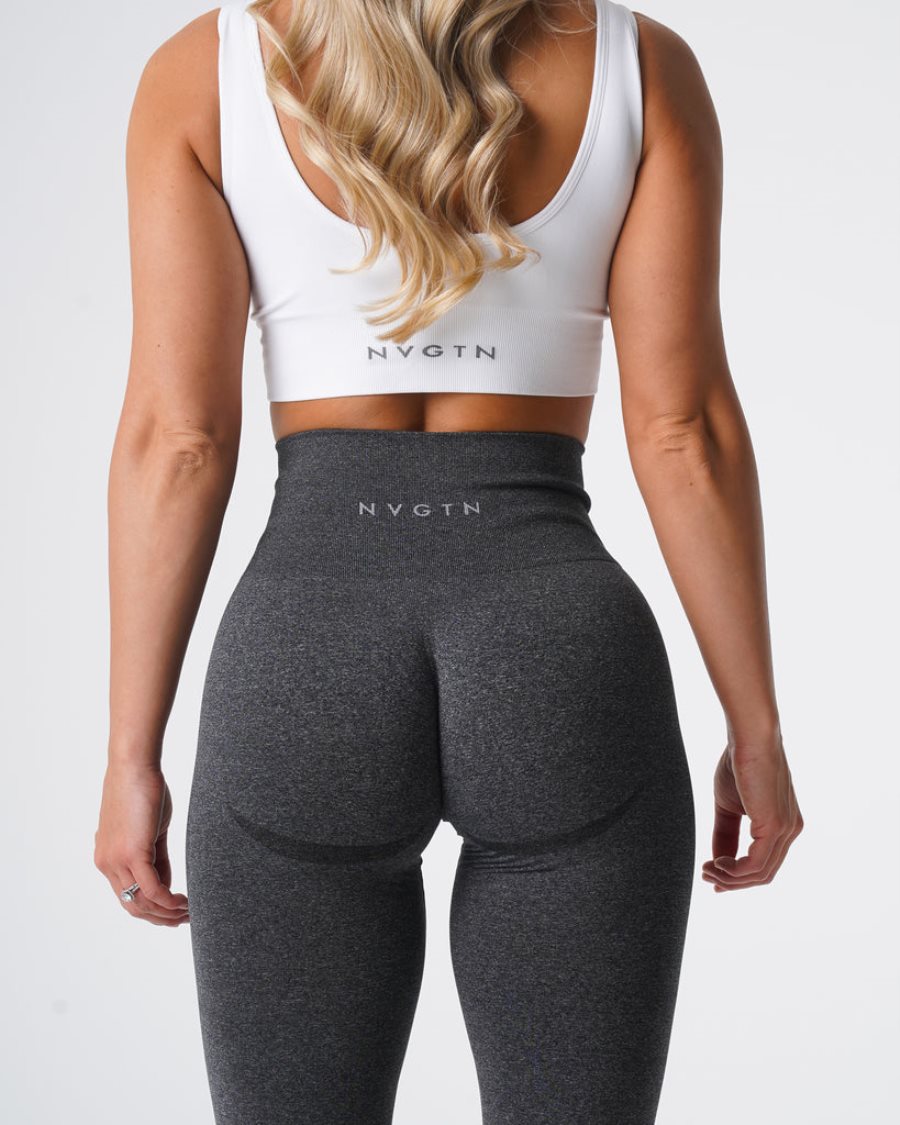 Leggins NVGTN Curve Seamless Mujer Negras | f6oEhujB