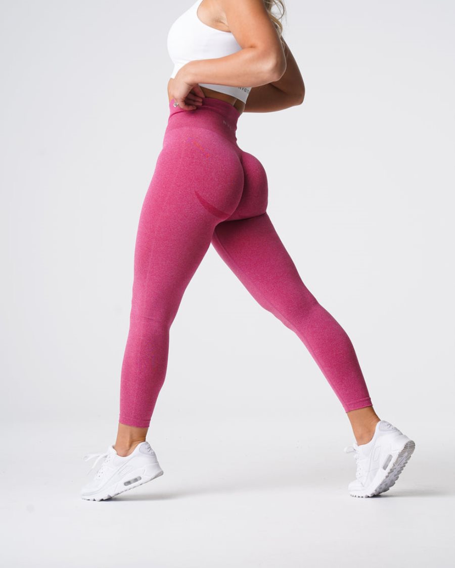 Leggins NVGTN Curve Seamless Mujer Rosas | 01eRqjGX