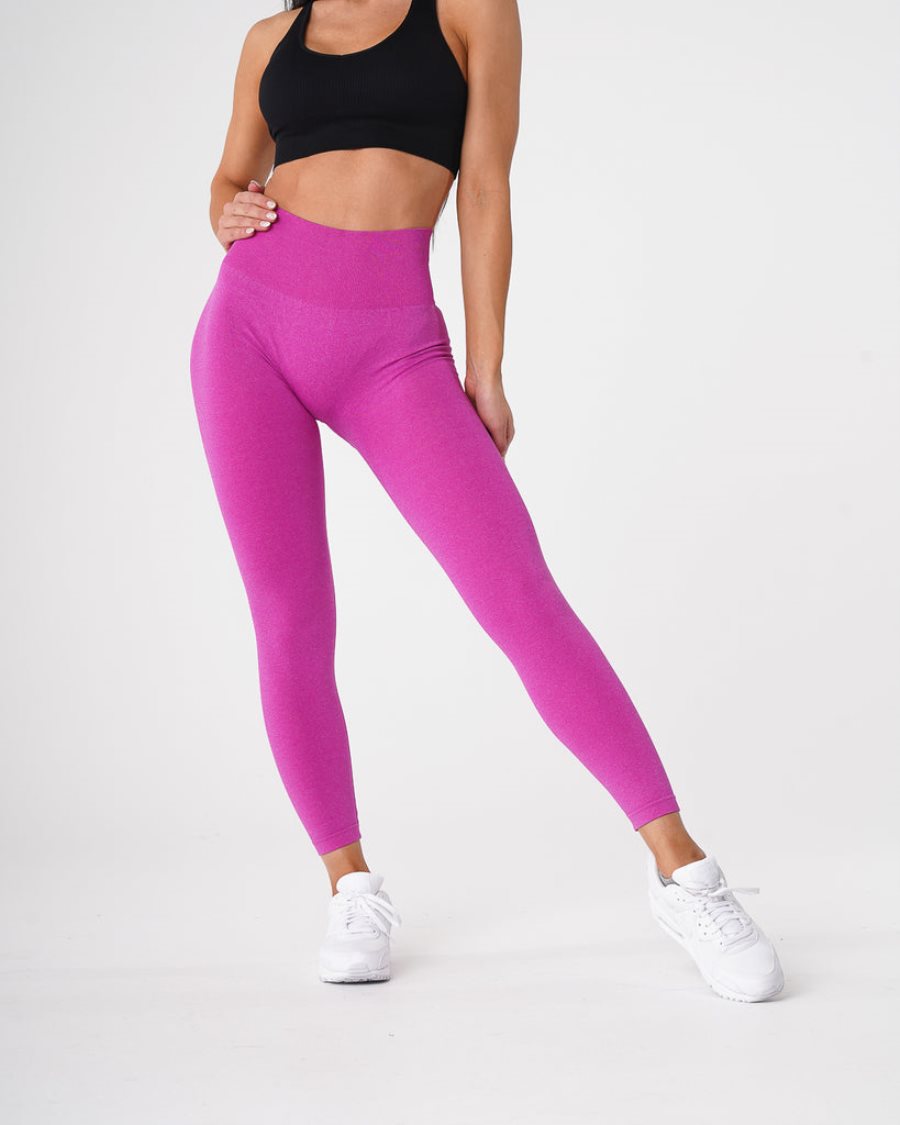 Leggins NVGTN Curve Seamless Mujer Rosas | BtEGhP8l