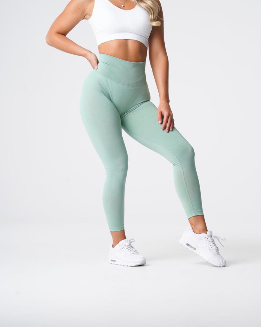 Leggins NVGTN Curve Seamless Mujer Verde | IAtxy09s