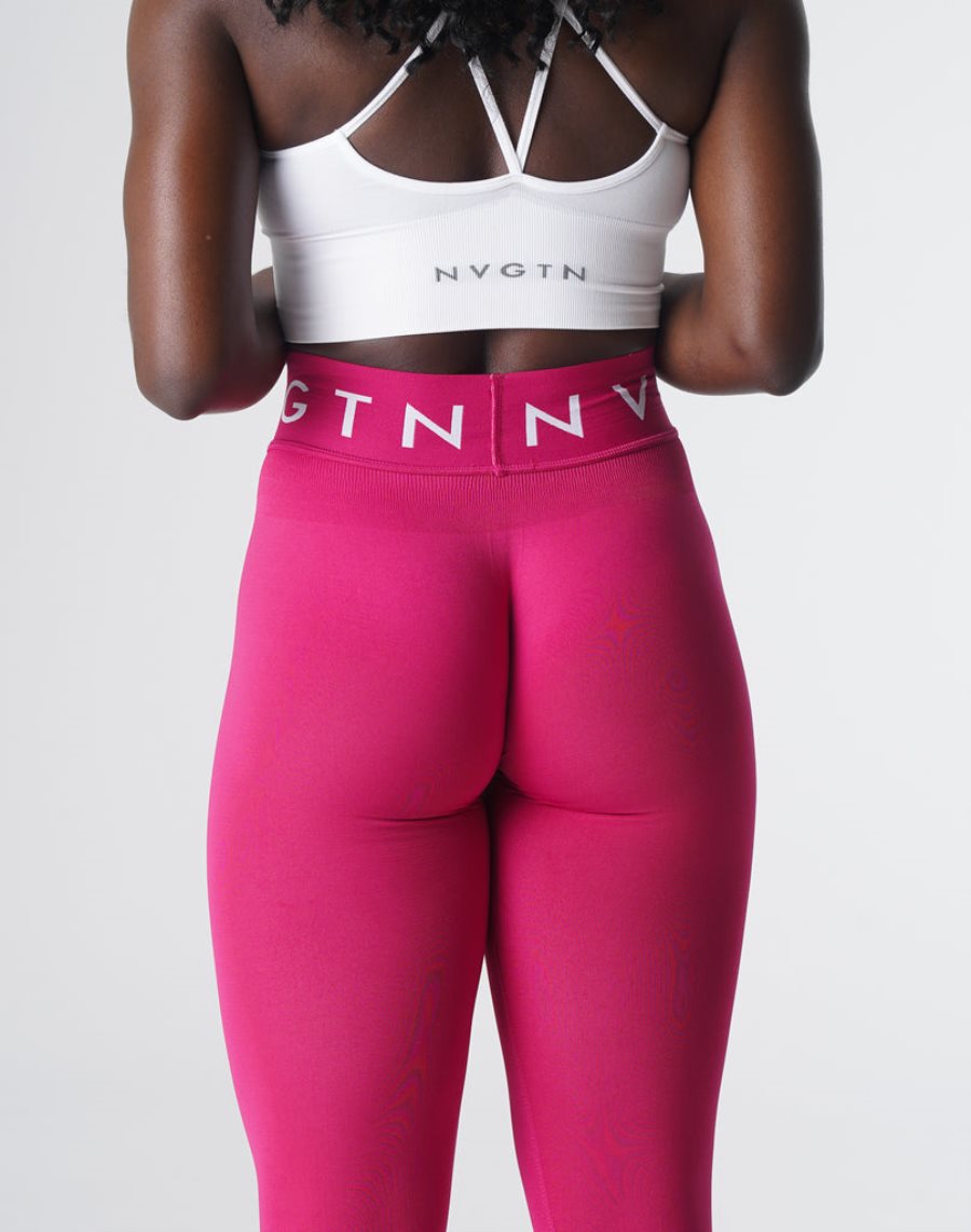 Leggins NVGTN Deporte Seamless Mujer Blancas | LI4bRLAp