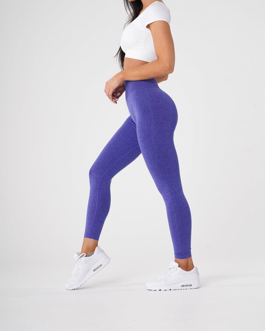 Leggins NVGTN Electric Blue NV Seamless Mujer Azules | T3VhX0cX