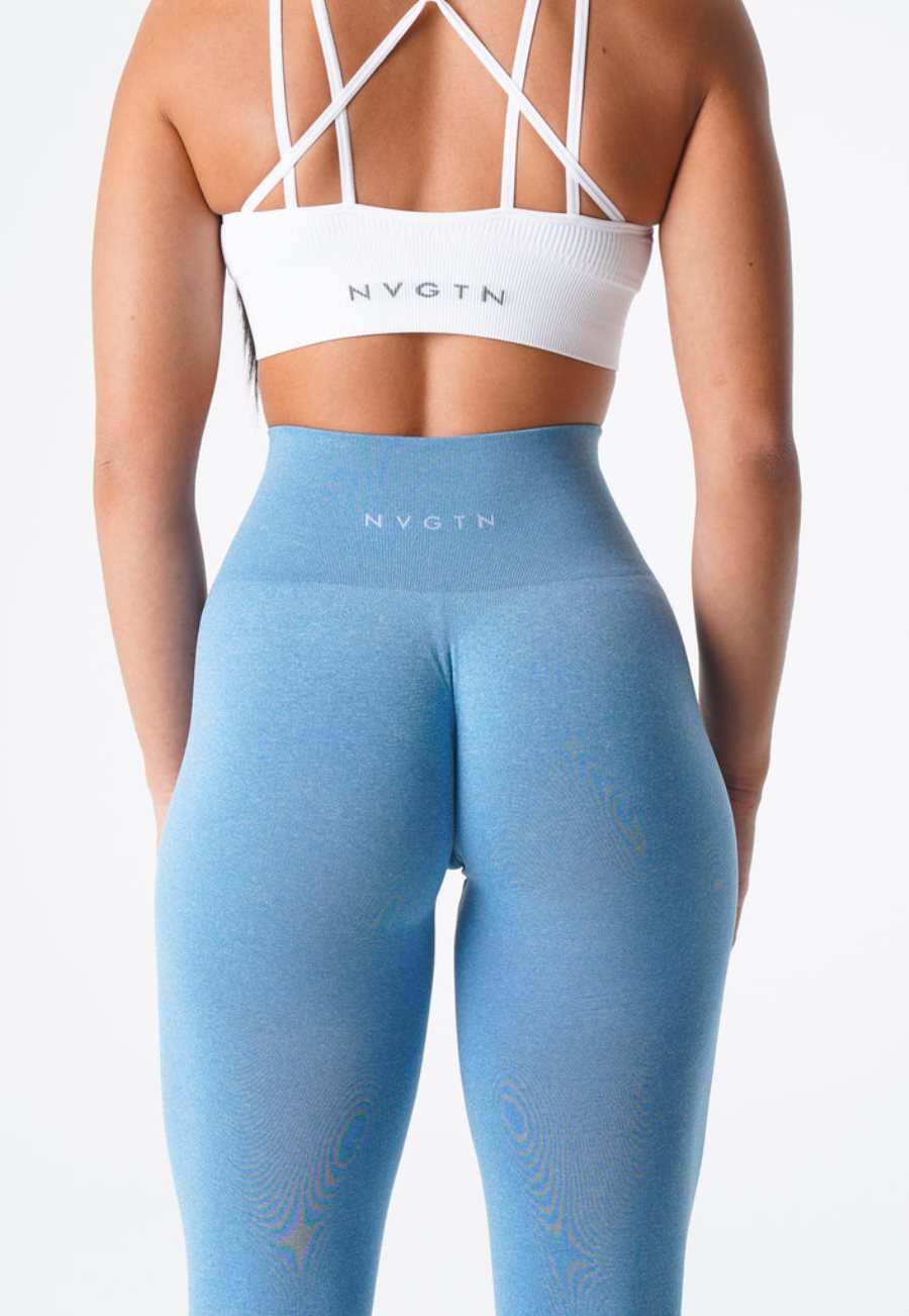 Leggins NVGTN NV Seamless Mujer Azules | E67cTQol