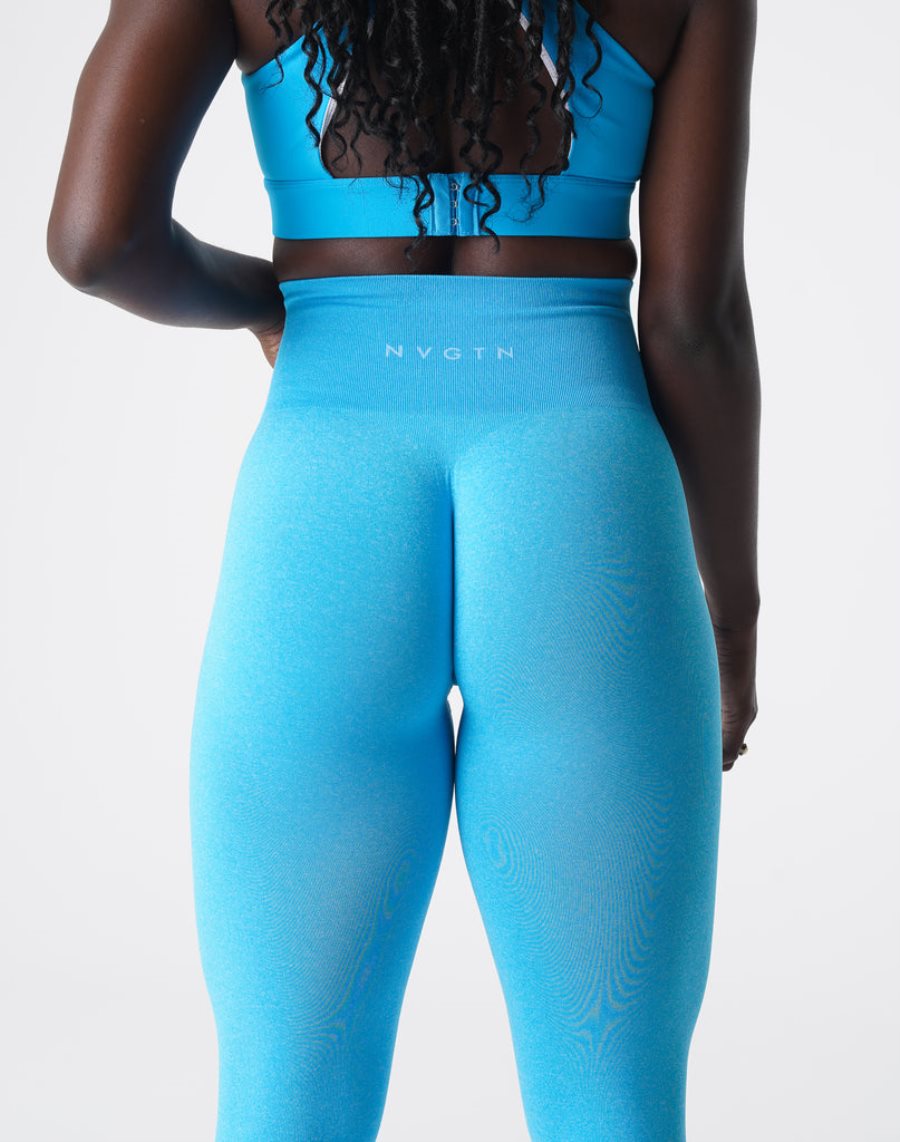 Leggins NVGTN NV Seamless Mujer Azules | KjZnwJQw