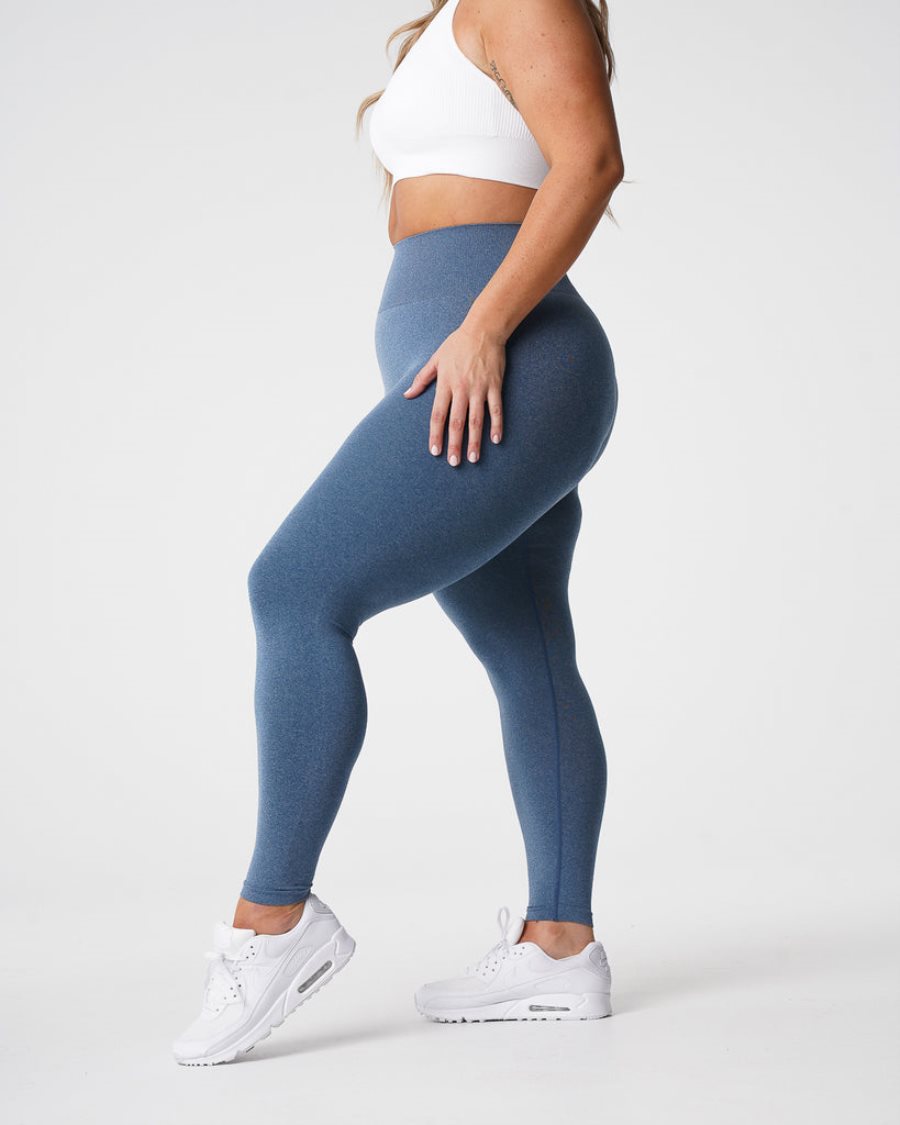 Leggins NVGTN NV Seamless Mujer Azules | rThhuuCe