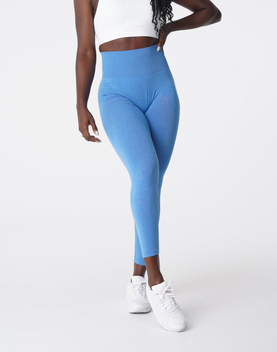 Leggins NVGTN NV Seamless Mujer Azules | y9xZZyol