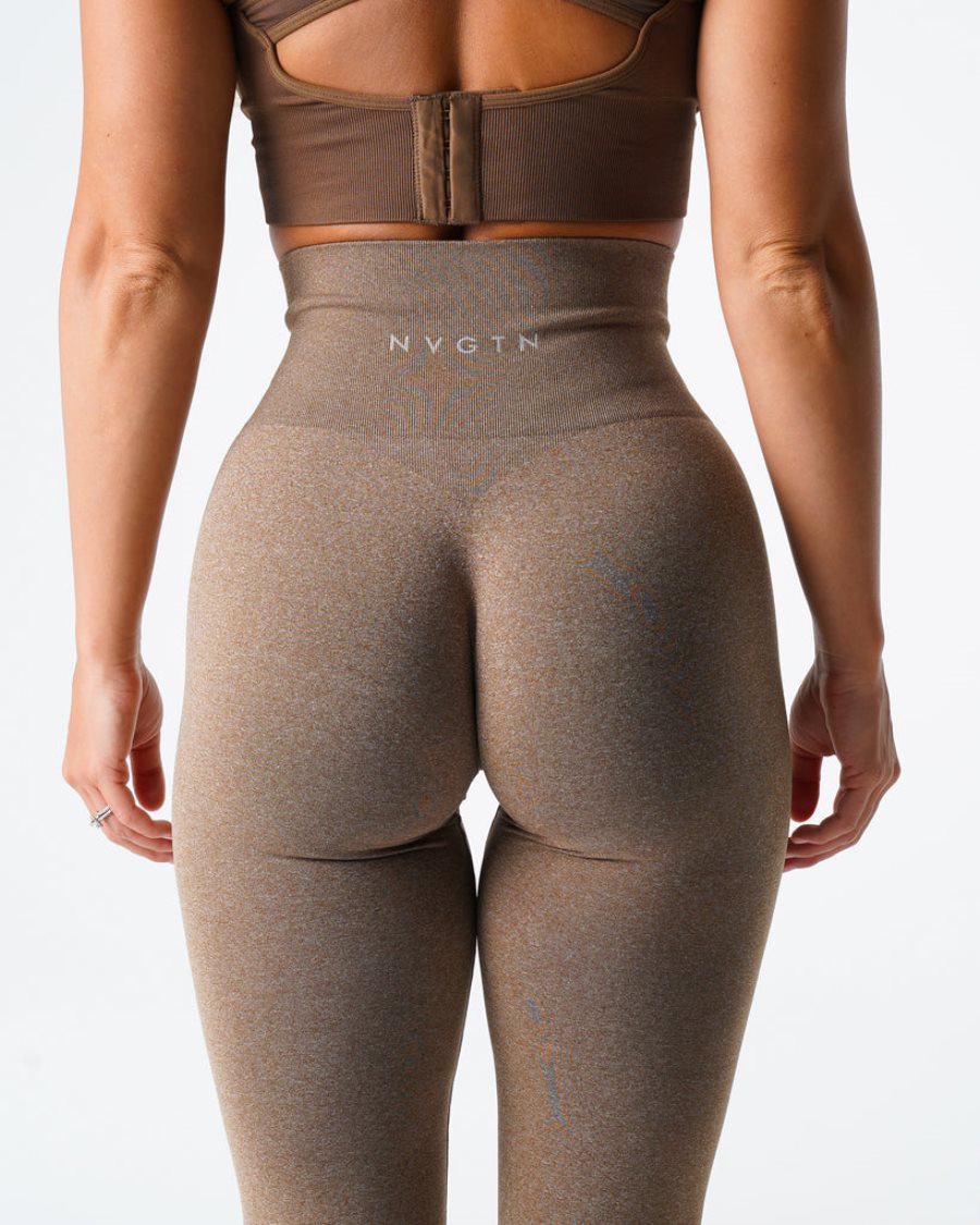 Leggins NVGTN NV Seamless Mujer Marrones | dJnQnKRb