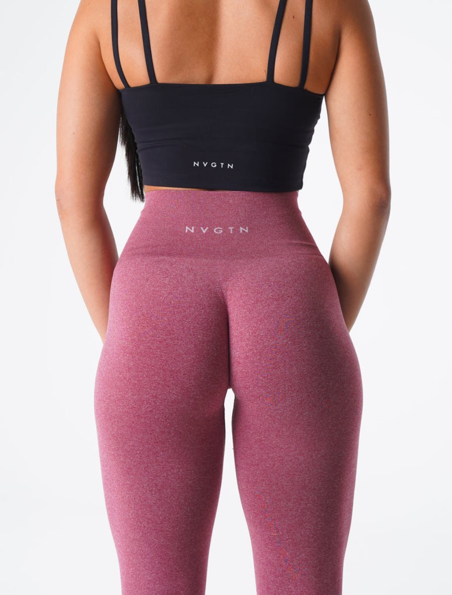 Leggins NVGTN NV Seamless Mujer Moradas Rojas | G5ZzBbbP