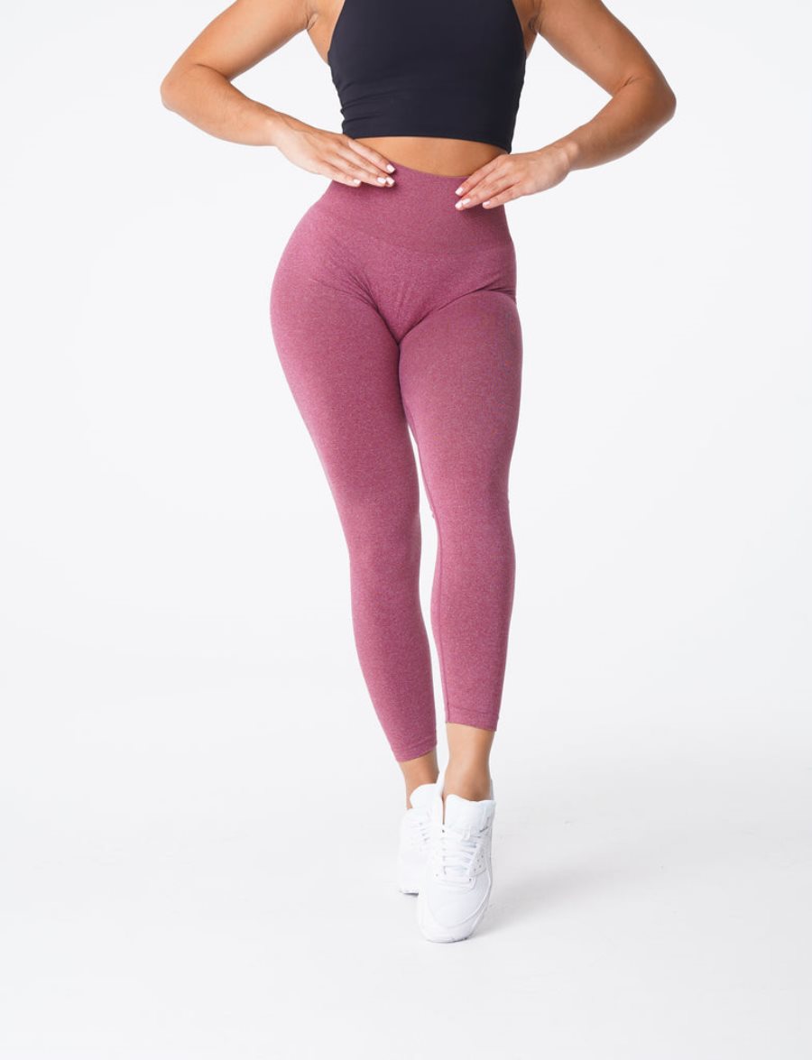 Leggins NVGTN NV Seamless Mujer Moradas Rojas | G5ZzBbbP