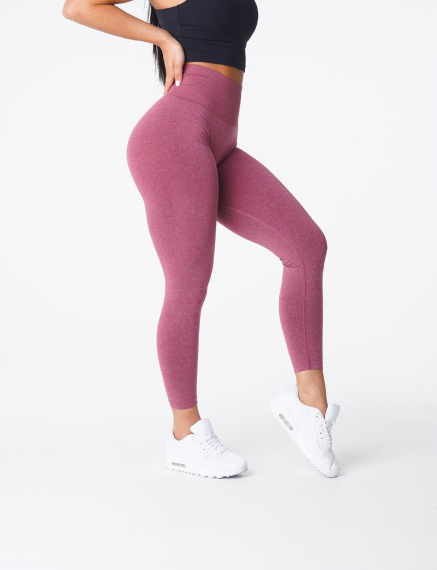 Leggins NVGTN NV Seamless Mujer Moradas Rojas | G5ZzBbbP