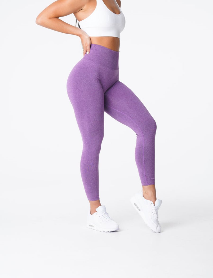 Leggins NVGTN NV Seamless Mujer Moradas | vtkK3wf2