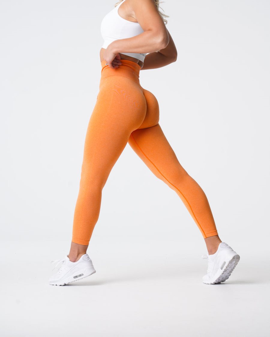 Leggins NVGTN NV Seamless Mujer Naranjas | QGclWYLR