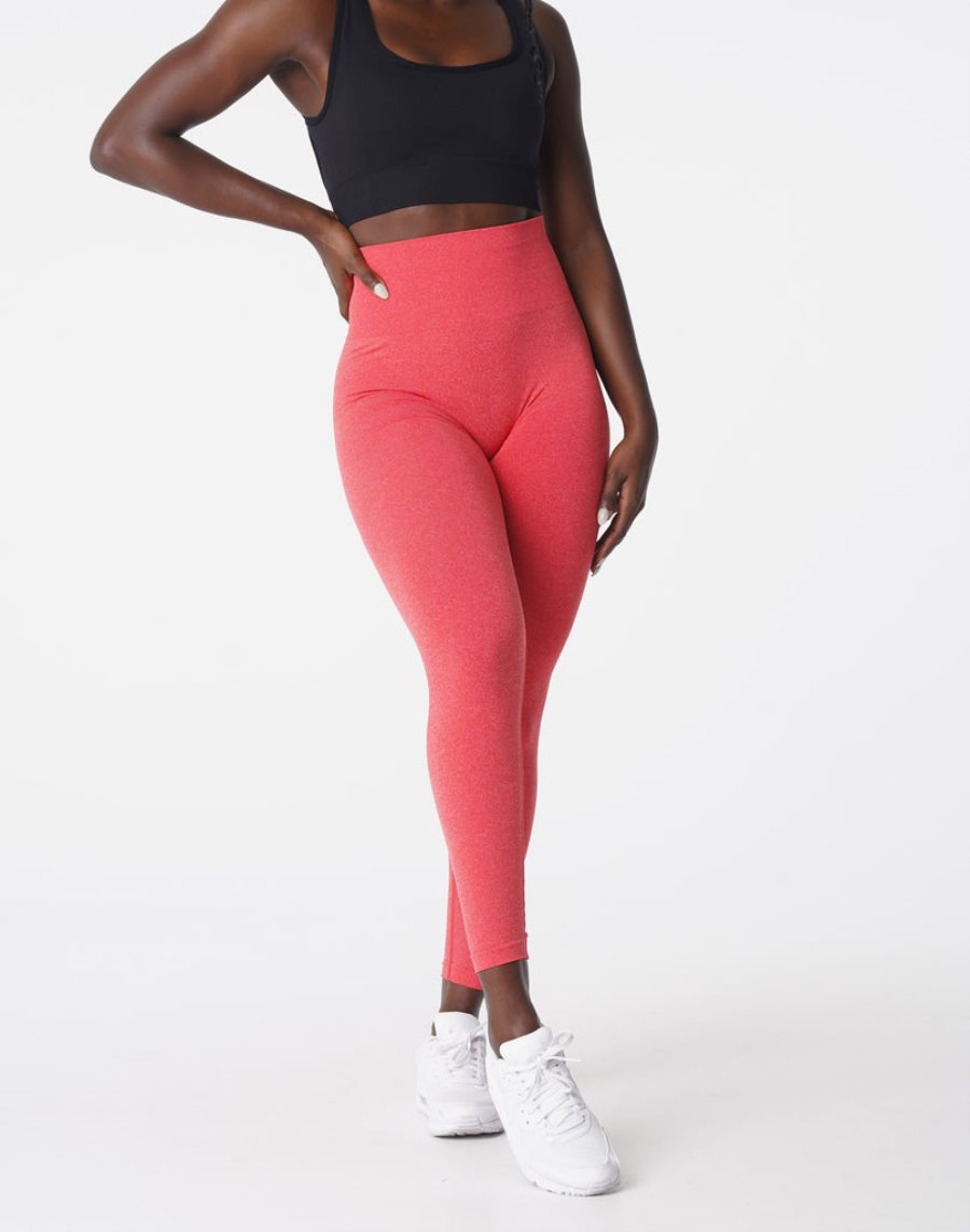 Leggins NVGTN NV Seamless Mujer Rojas | hROoLQuM