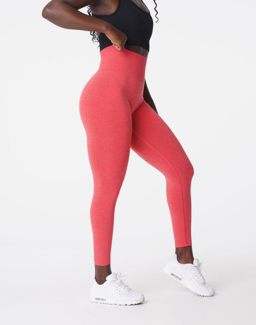 Leggins NVGTN NV Seamless Mujer Rojas | hROoLQuM