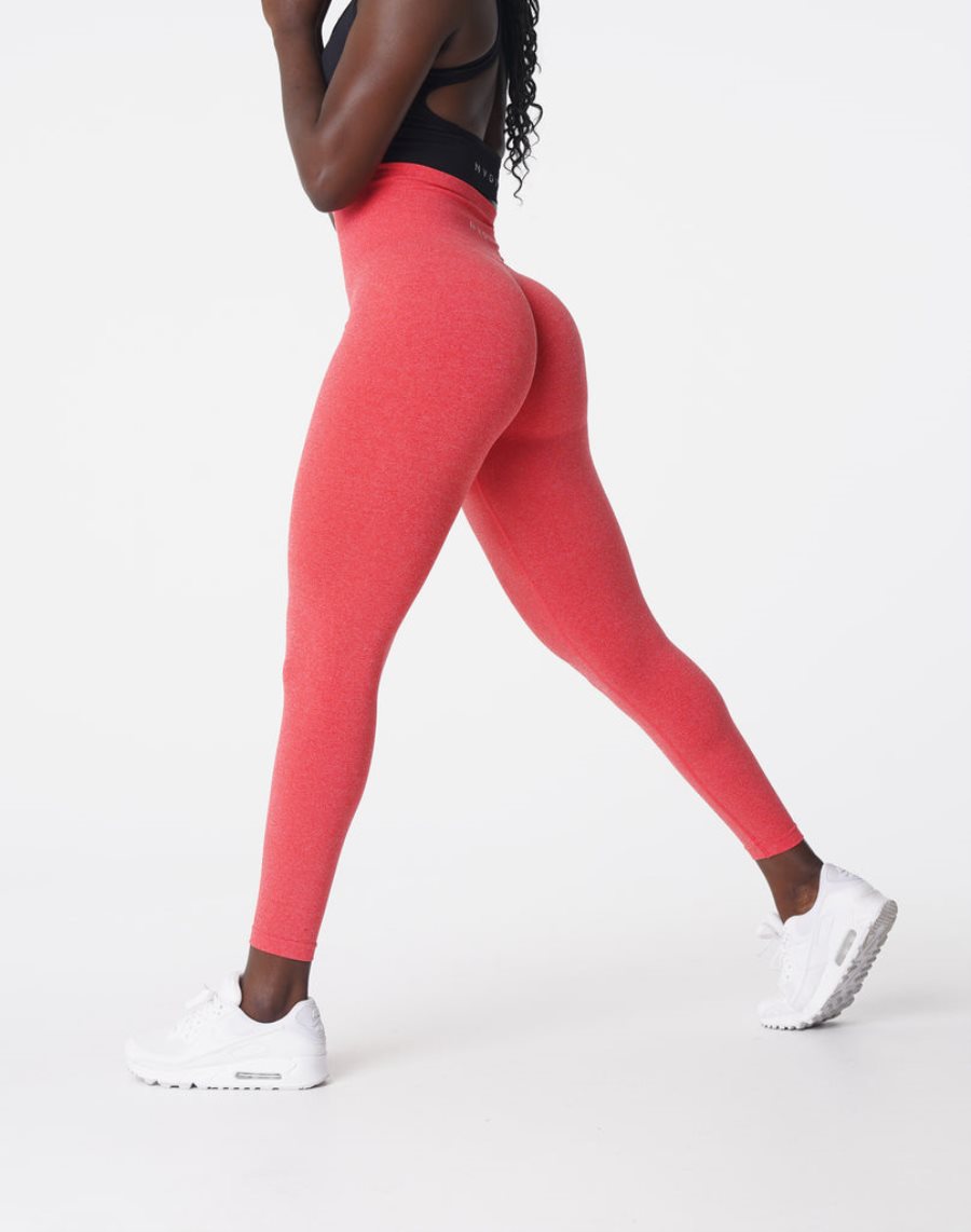 Leggins NVGTN NV Seamless Mujer Rojas | hROoLQuM