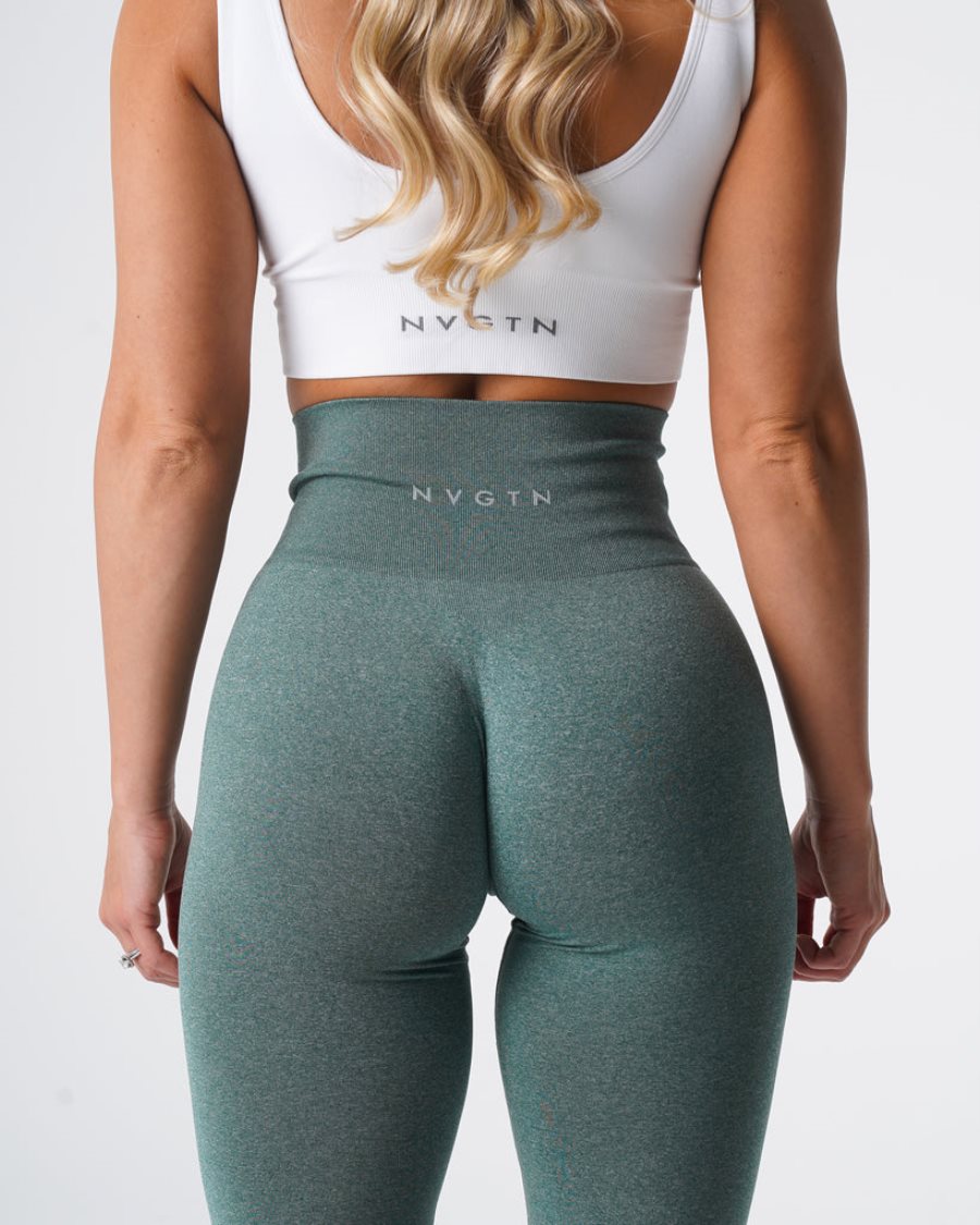 Leggins NVGTN NV Seamless Mujer Verde | 0YQ7KJsm