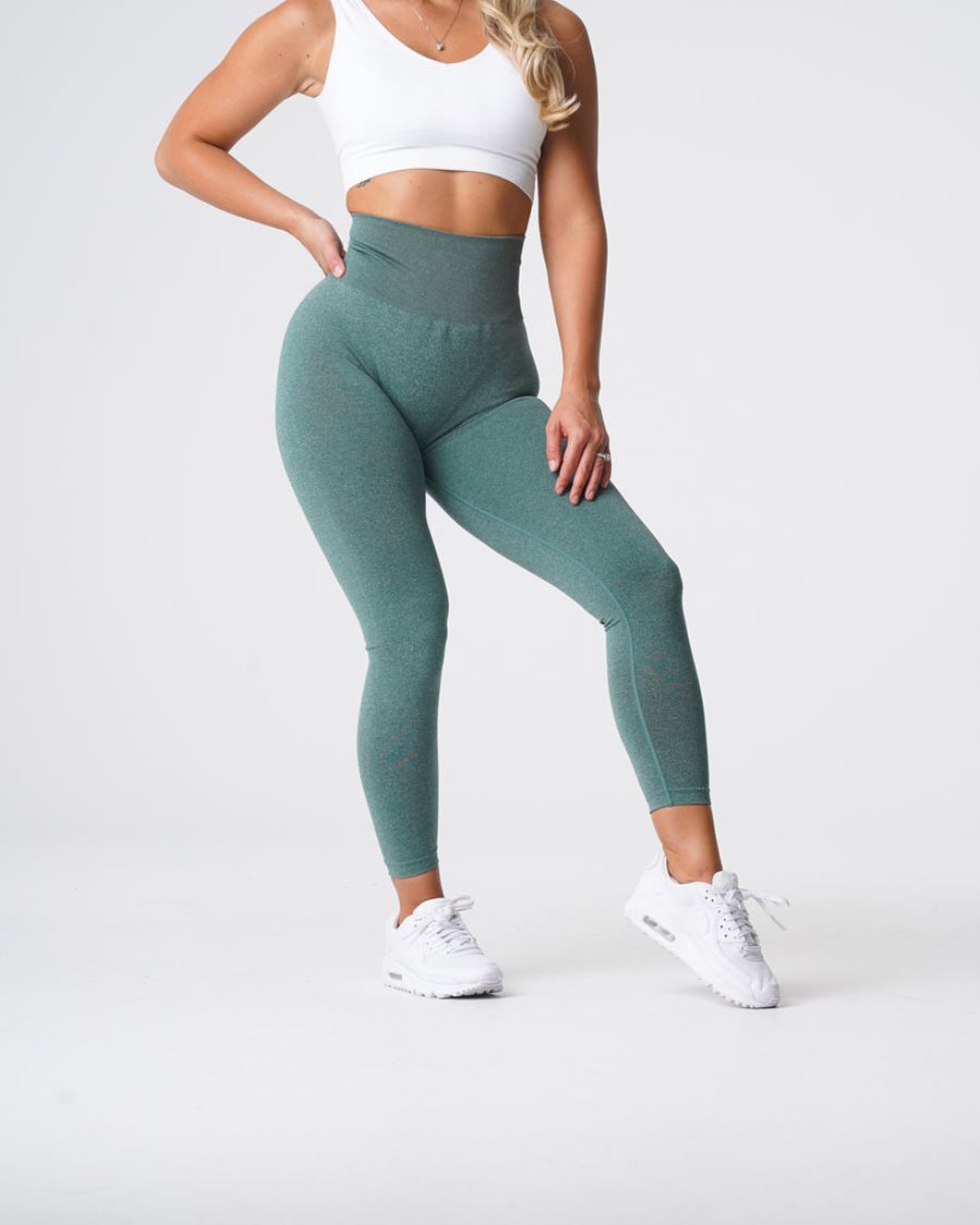 Leggins NVGTN NV Seamless Mujer Verde | 0YQ7KJsm