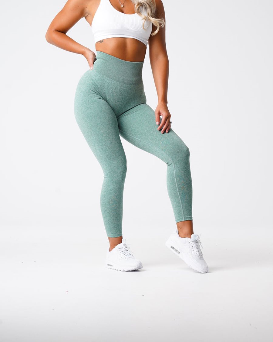 Leggins NVGTN Scrunch Seamless Mujer Verde | jfotjfp8