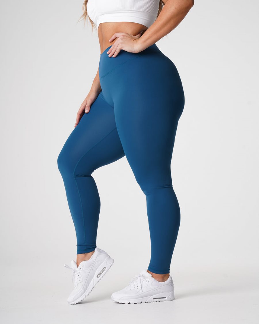 Leggins NVGTN Signature 2.0 Mujer Azules | Qwnyads6