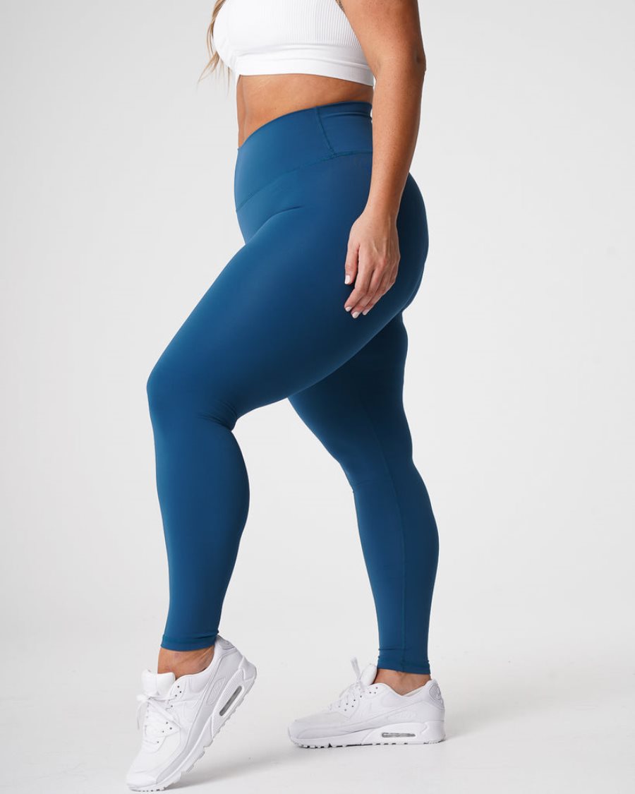 Leggins NVGTN Signature 2.0 Mujer Azules | Qwnyads6