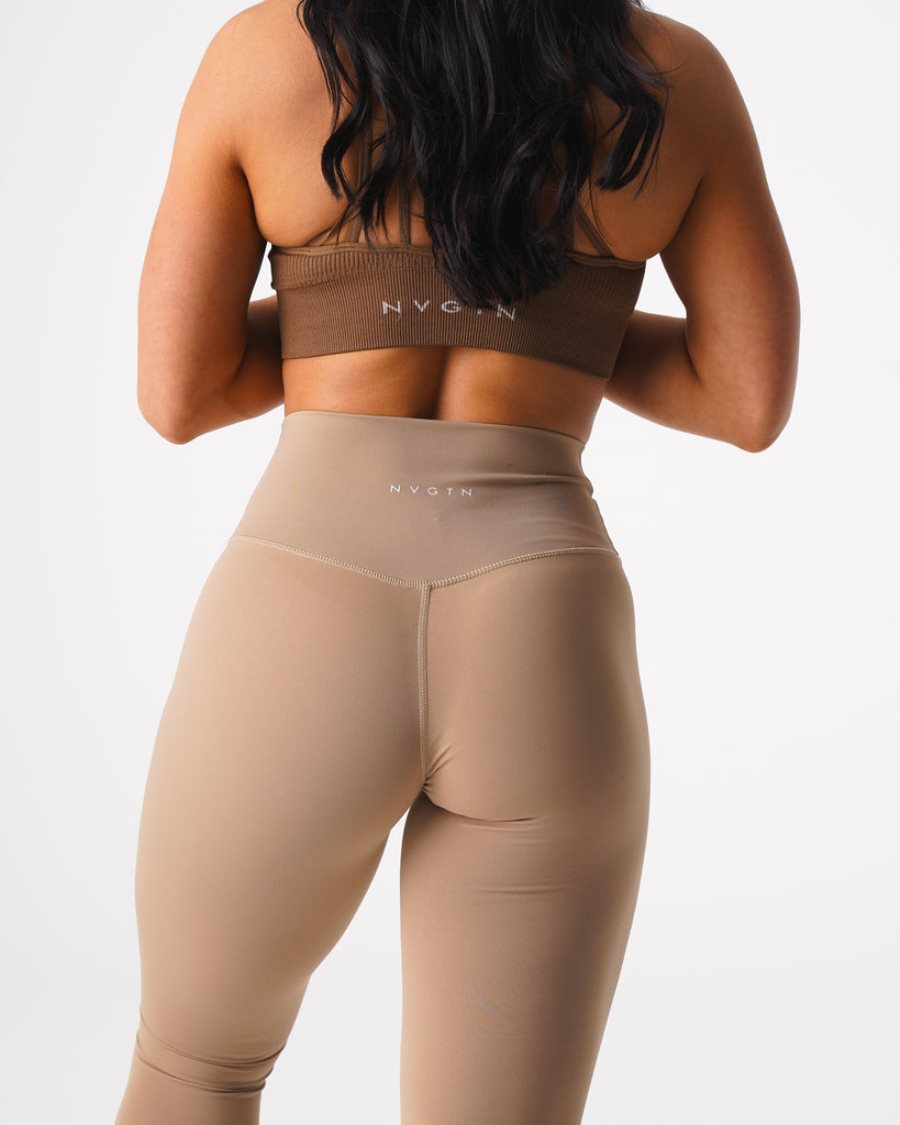 Leggins NVGTN Signature 2.0 Mujer Kaki | Jl8DBwH8