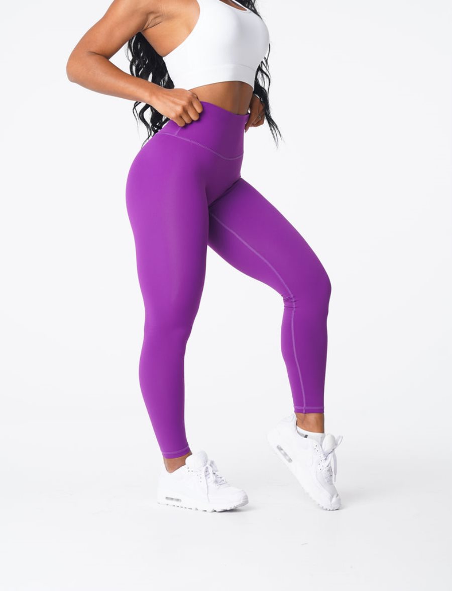 Leggins NVGTN Signature 2.0 Mujer Moradas | hhcj79ai