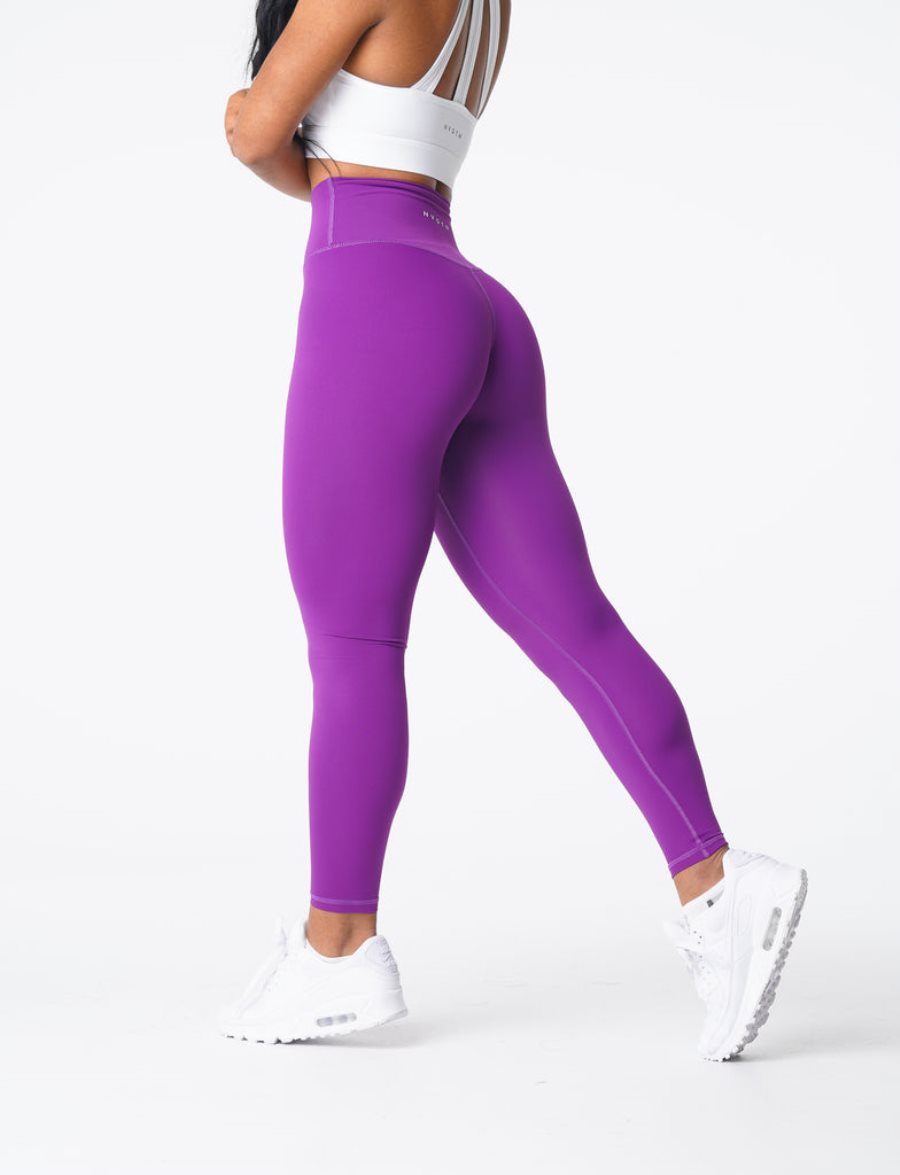 Leggins NVGTN Signature 2.0 Mujer Moradas | hhcj79ai