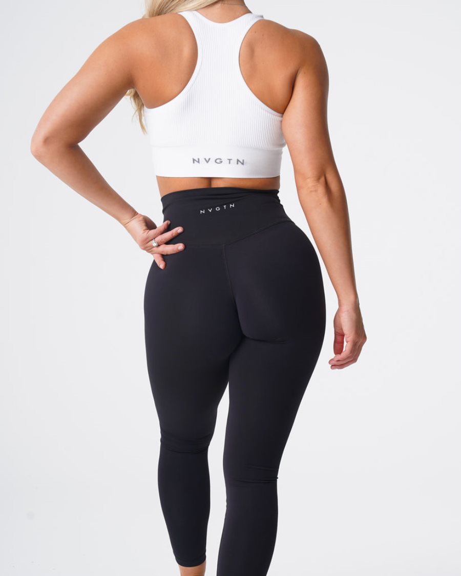 Leggins NVGTN Signature 2.0 Mujer Negras | h2UwV3Lj